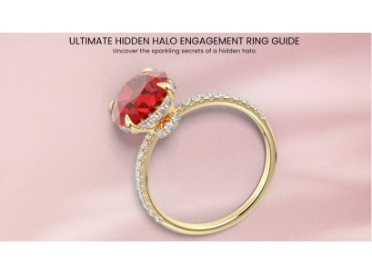 Hidden Halo Engagement Ring Buying Guide